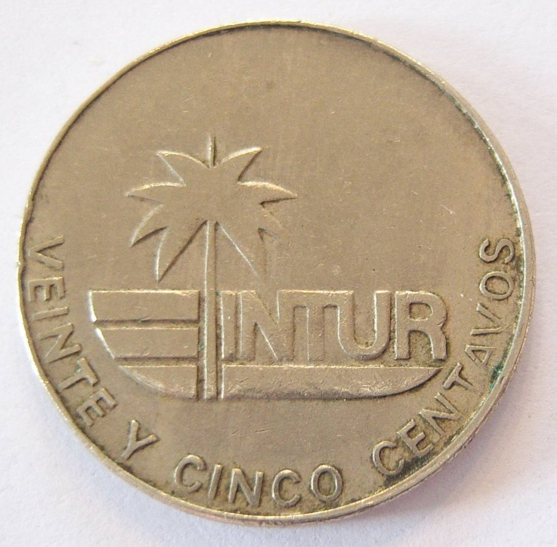  Kuba Intur 25 Centavos 1981   