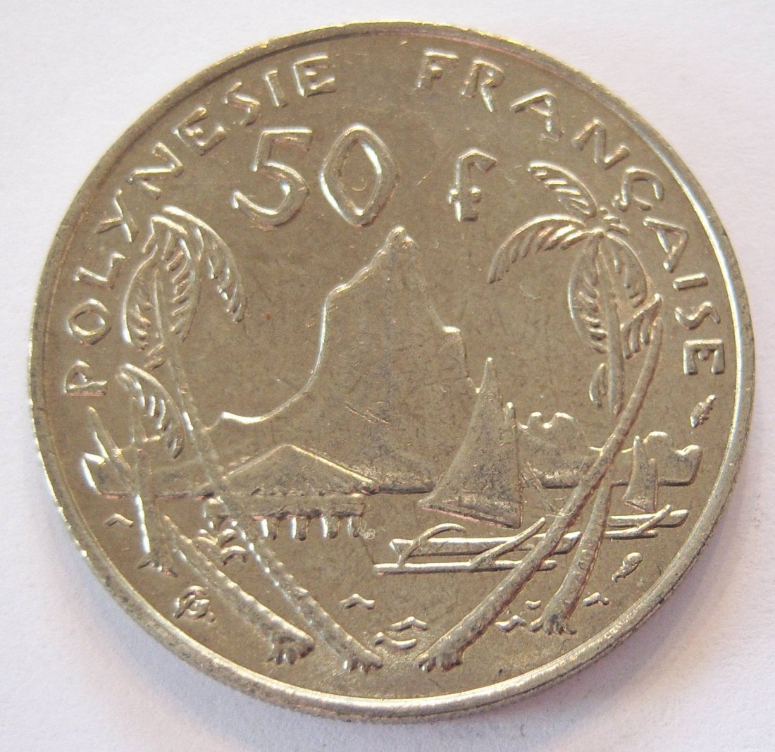  Französisch Polynesien 50 Francs 1991   