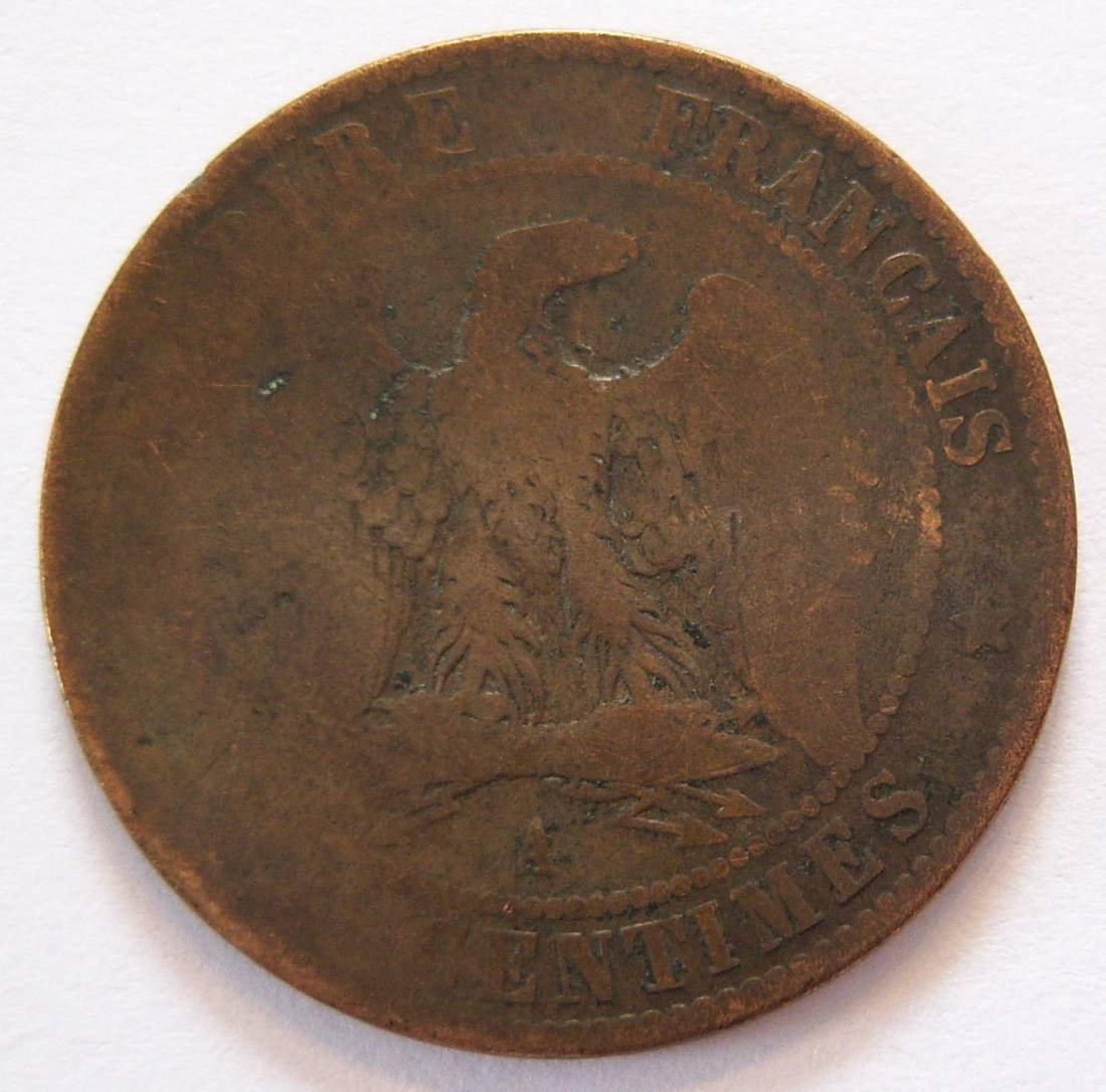  Frankreich Dix 10 Centimes 1856 A   