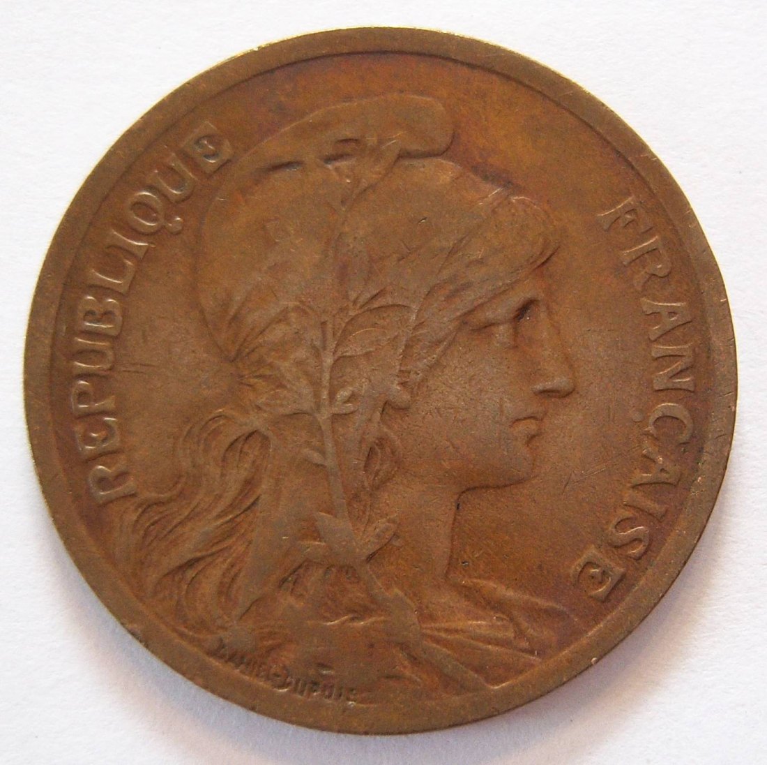  Frankreich 10 Centimes 1917   