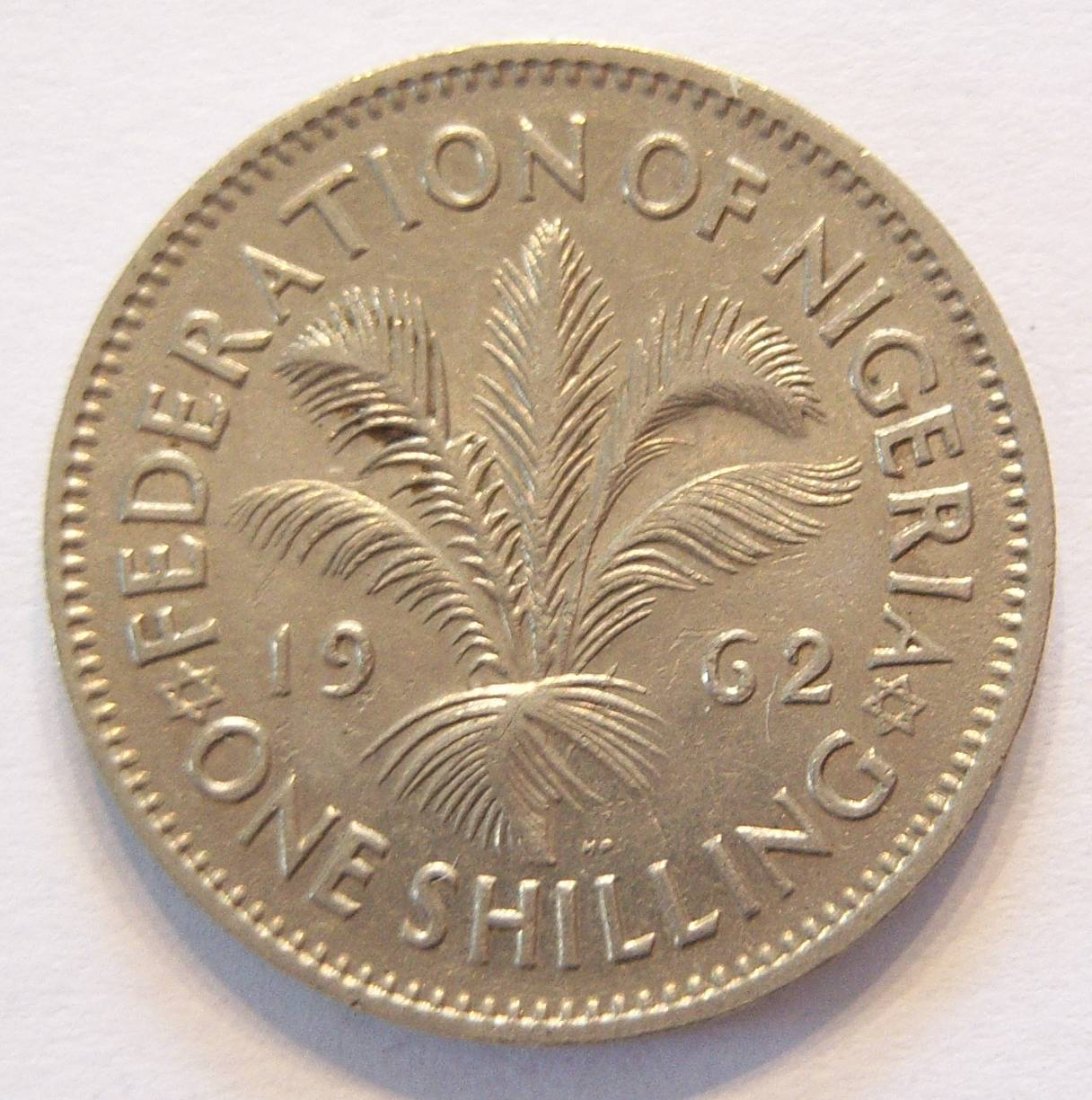  Nigeria 1 One Shilling 1962   