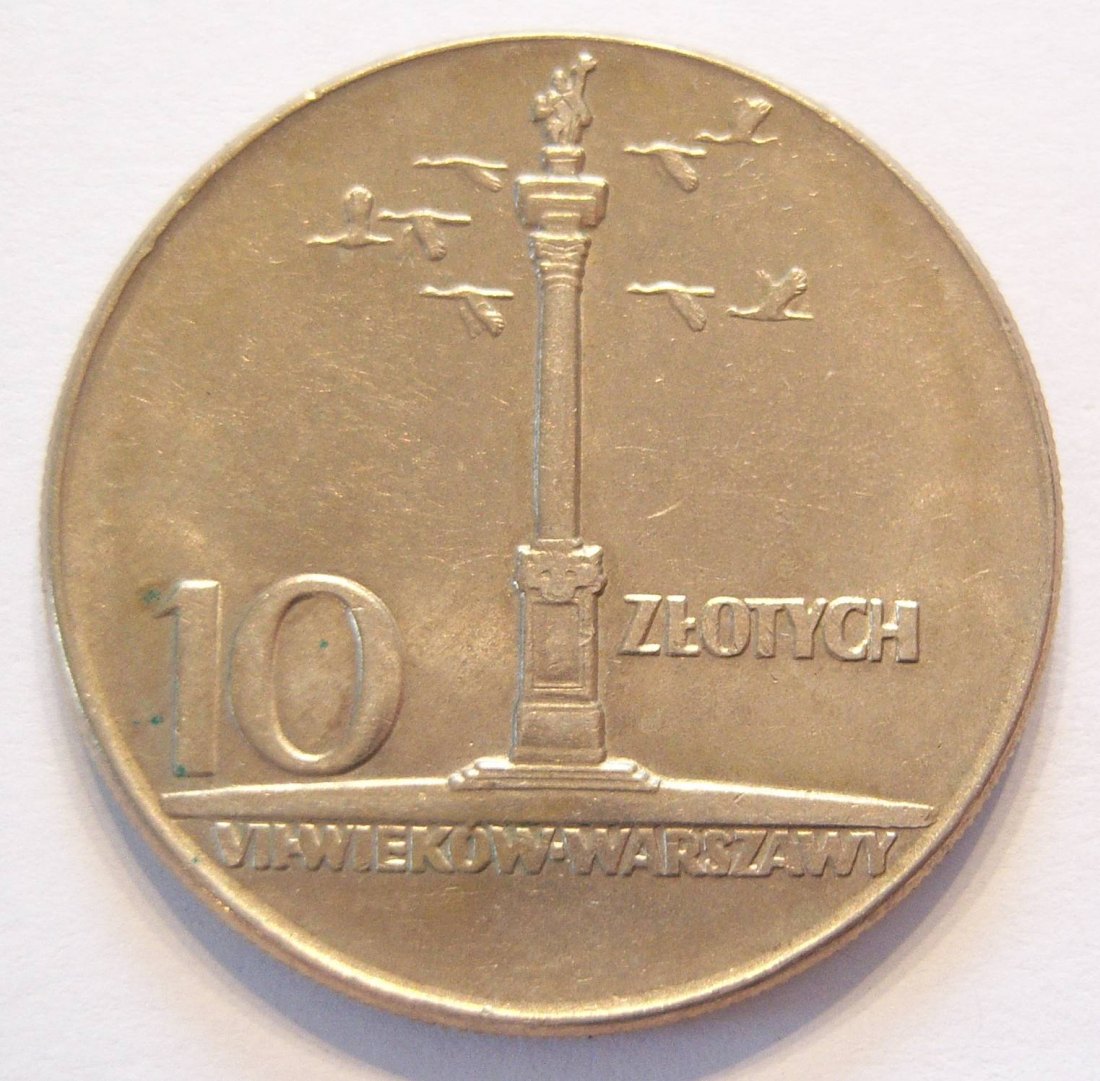  Polen 10 Zlotych 1965   