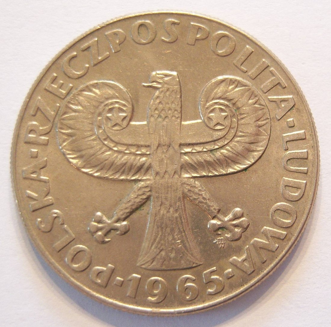  Polen 10 Zlotych 1965   