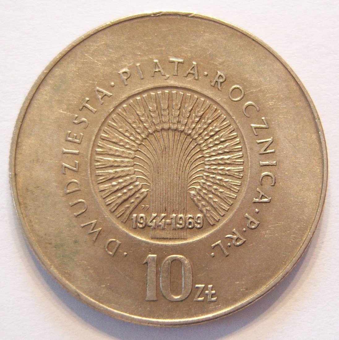  Polen 10 Zlotych 1969   
