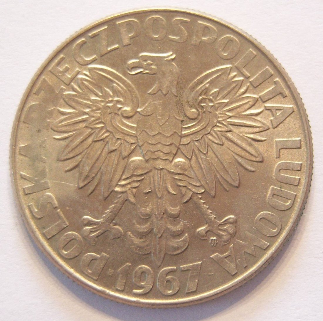  Polen 10 Zlotych 1967   