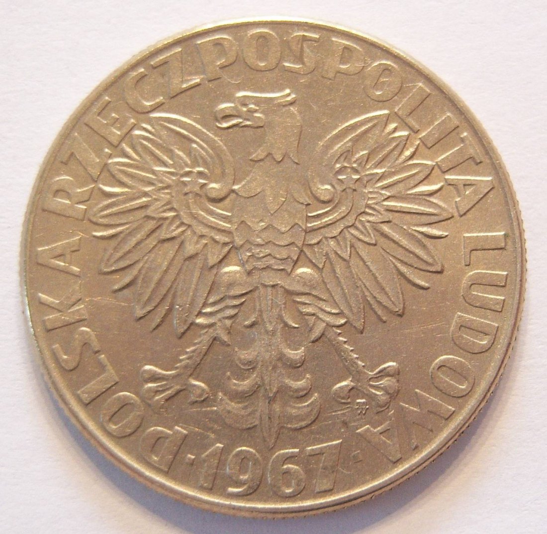  Polen 10 Zlotych 1967   