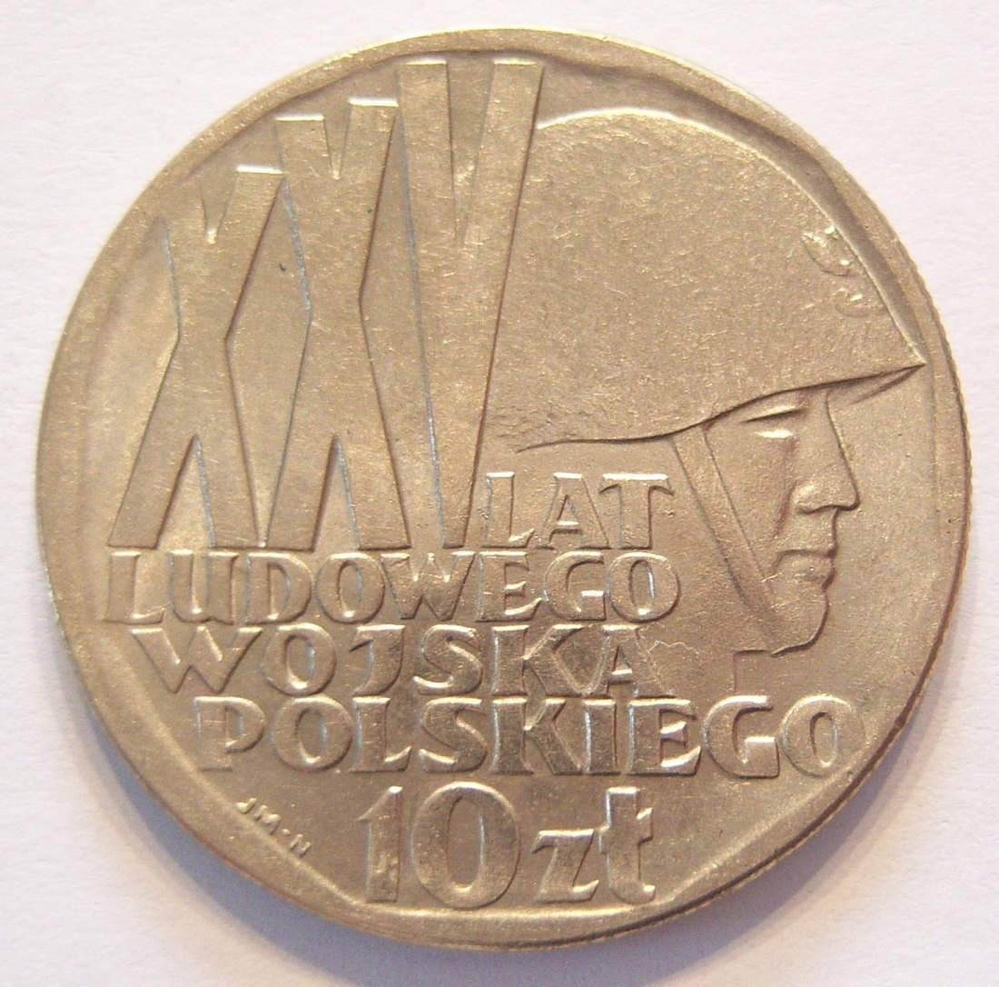  Polen 10 Zlotych 1968   