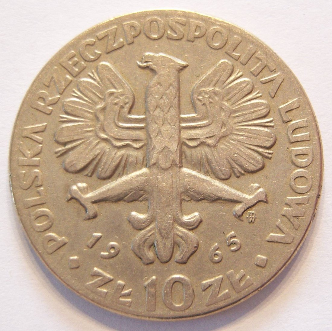  Polen 10 Zlotych 1965   