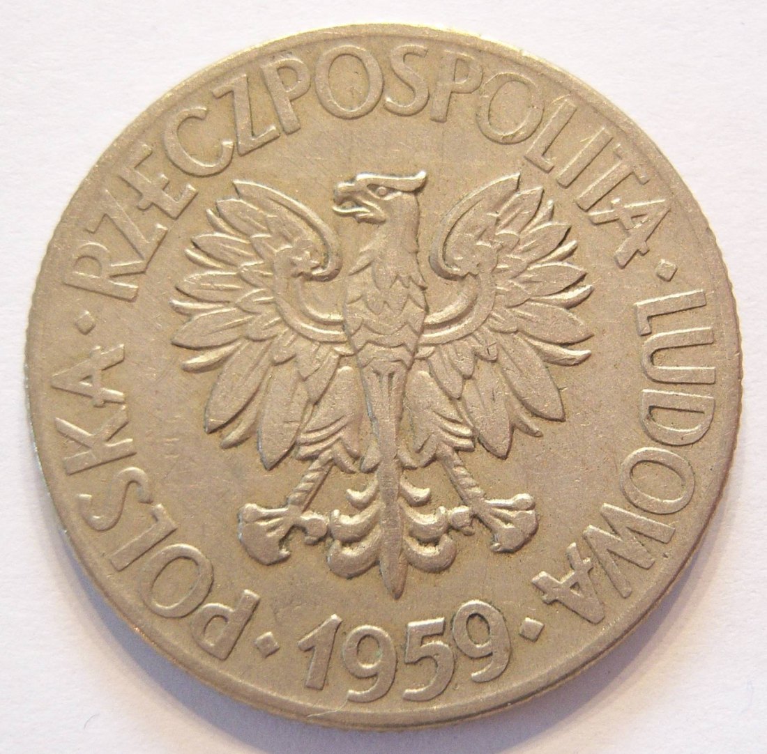  Polen 10 Zlotych 1959   