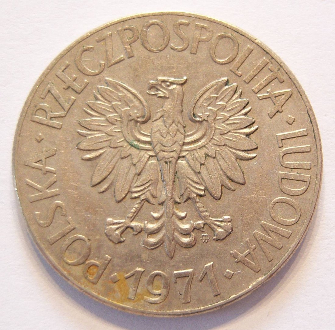  Polen 10 Zlotych 1971   