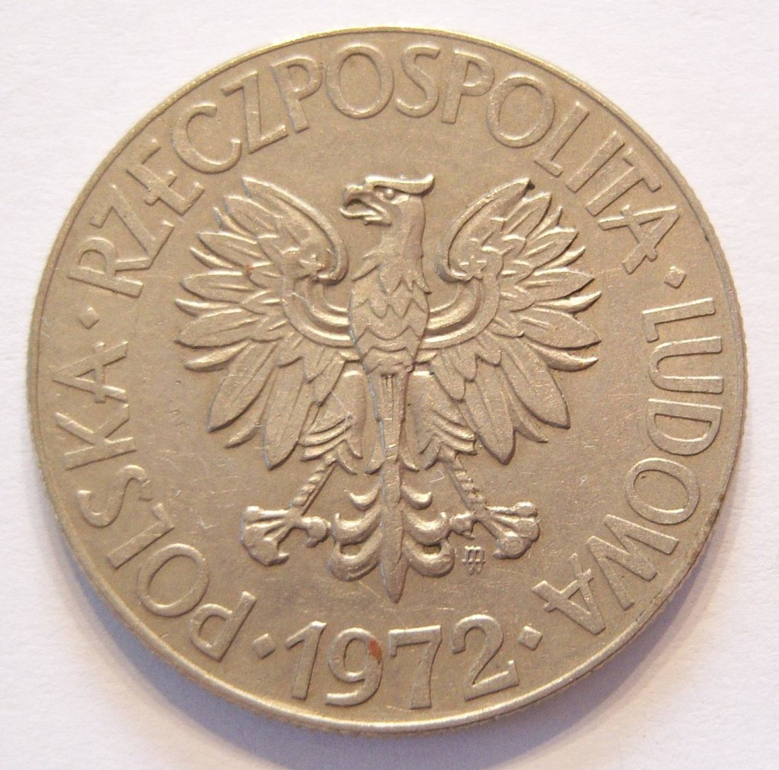  Polen 10 Zlotych 1972   