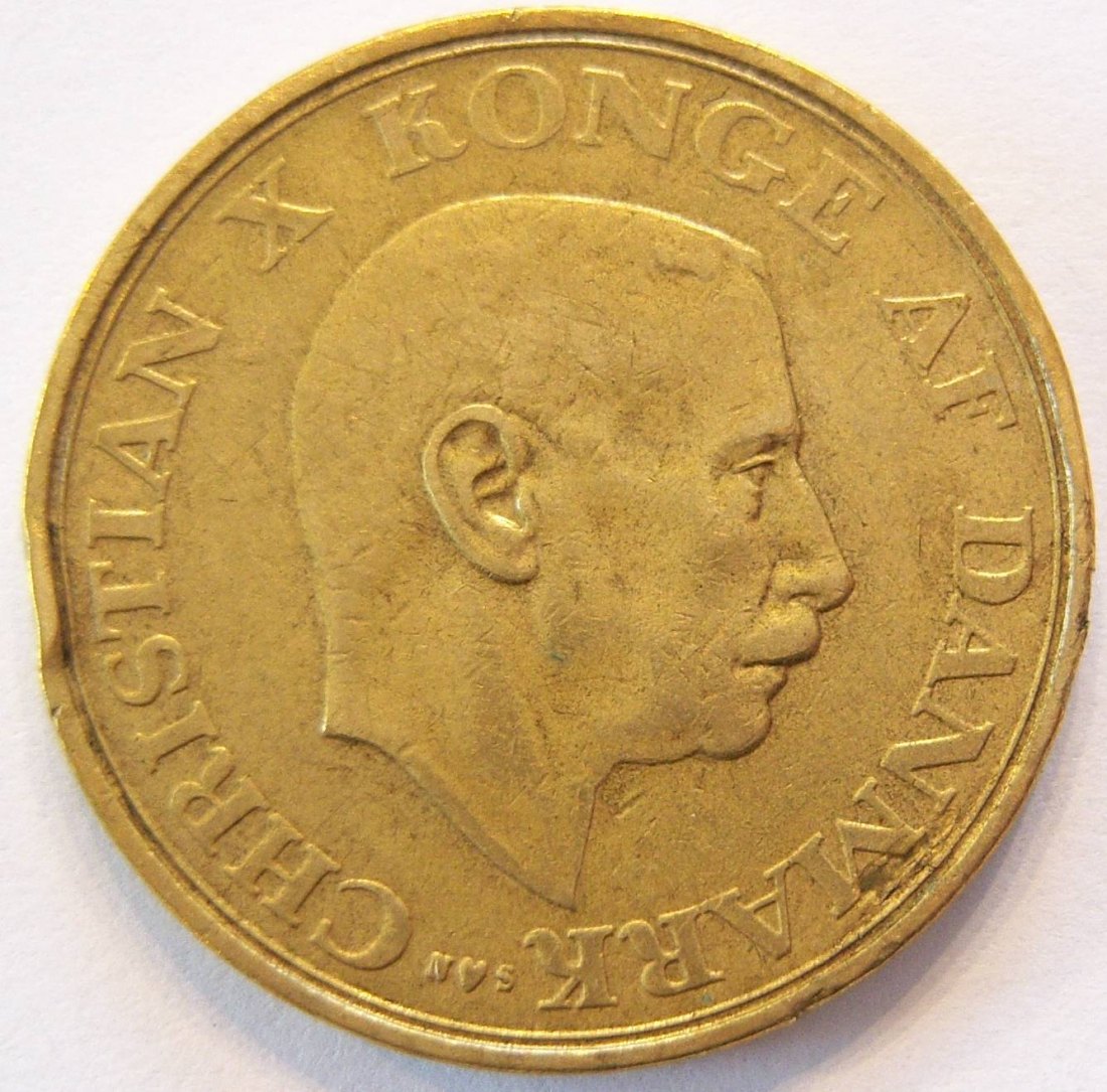  Dänemark 1 Krone 1947   