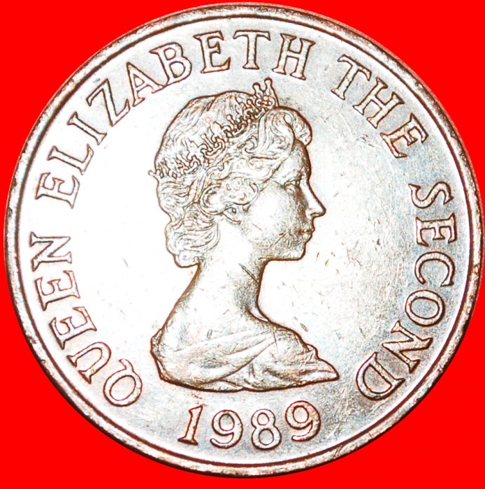  + GROSSBRITANNIEN (1983-1992): JERSEY ★ 2 PENCE 1989 EINSIEDELEI! OHNE VORBEHALT!   