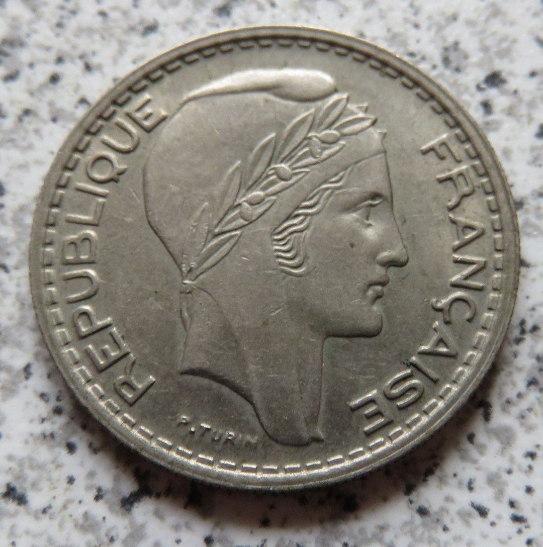  Frankreich 10 Francs 1948 B   
