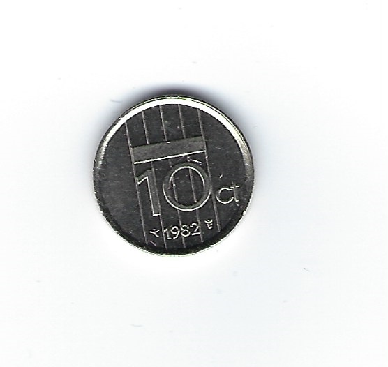  Niederlande 10 Cent 1982   