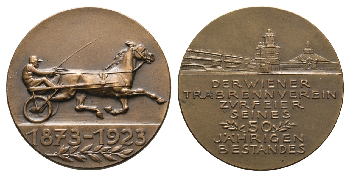  Wien - Kupfermedaille 1923; 11,76 g, Ø 30 mm   