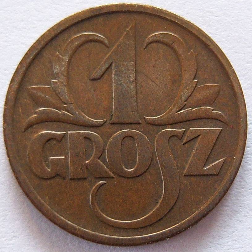  Polen 1 Grosz 1938   