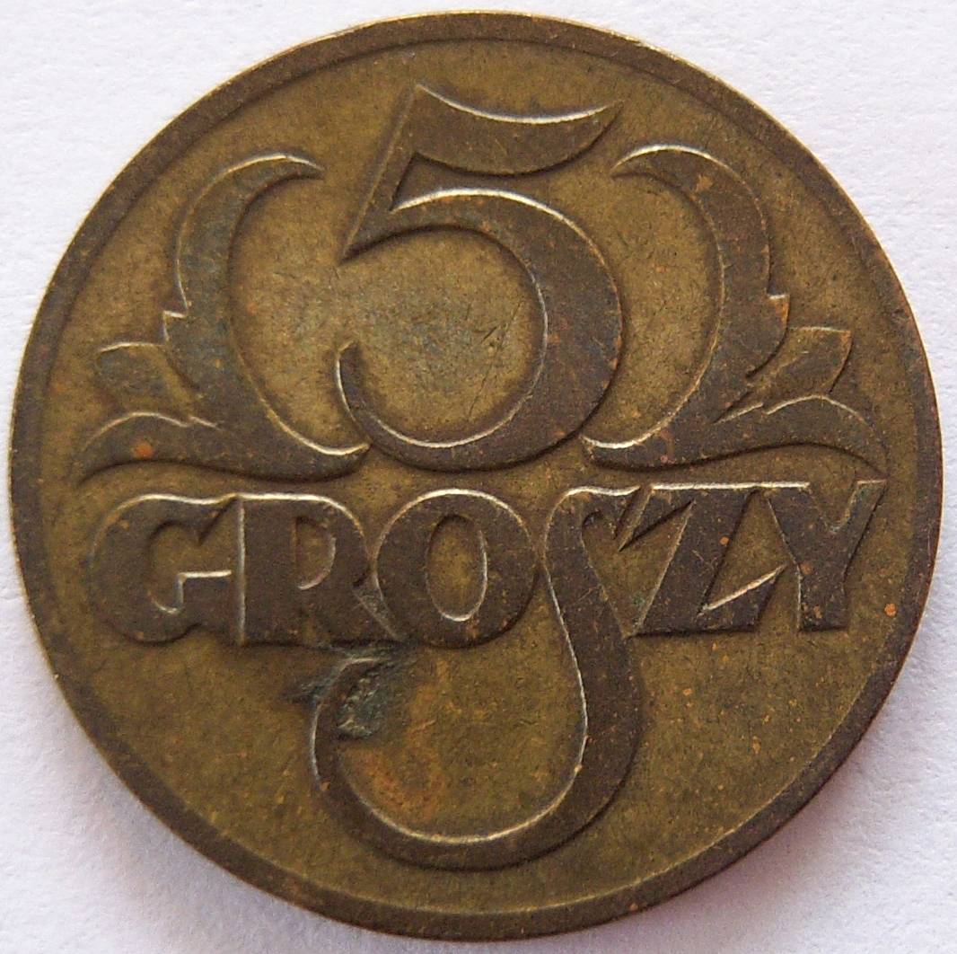  Polen 5 Groszy 1923   
