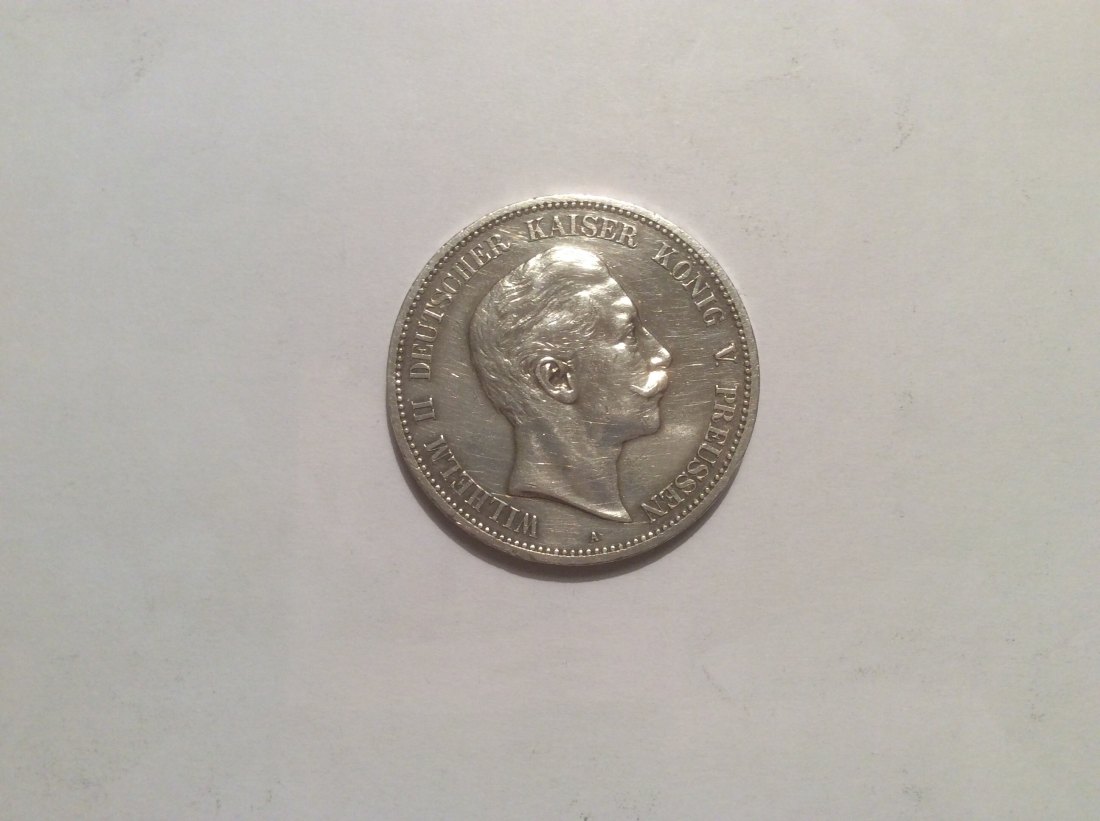Preussen 5 Mark 1899 Wilhelm II