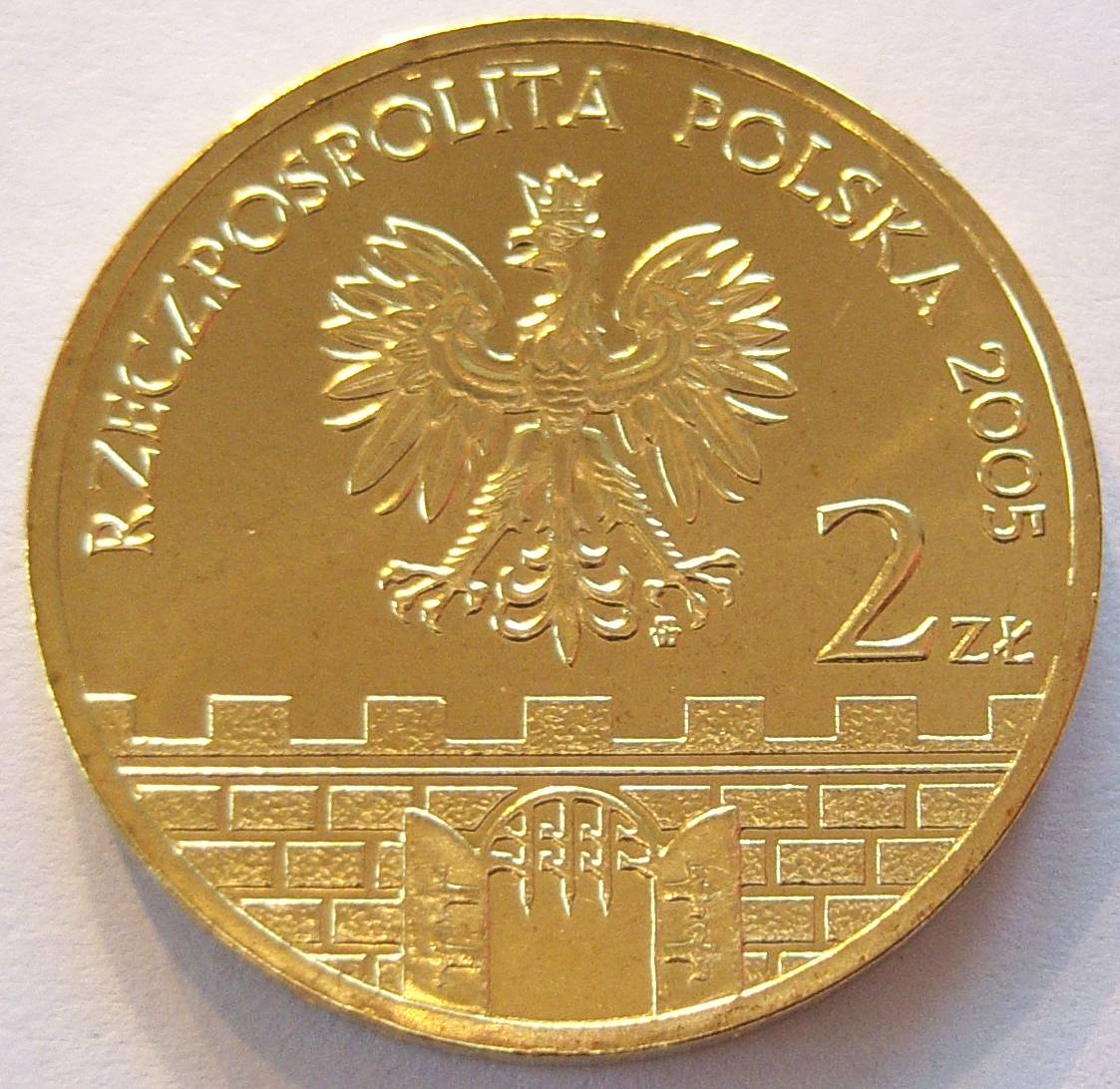  Polen 2 Zloty Zlote 2005 Cieszyn   