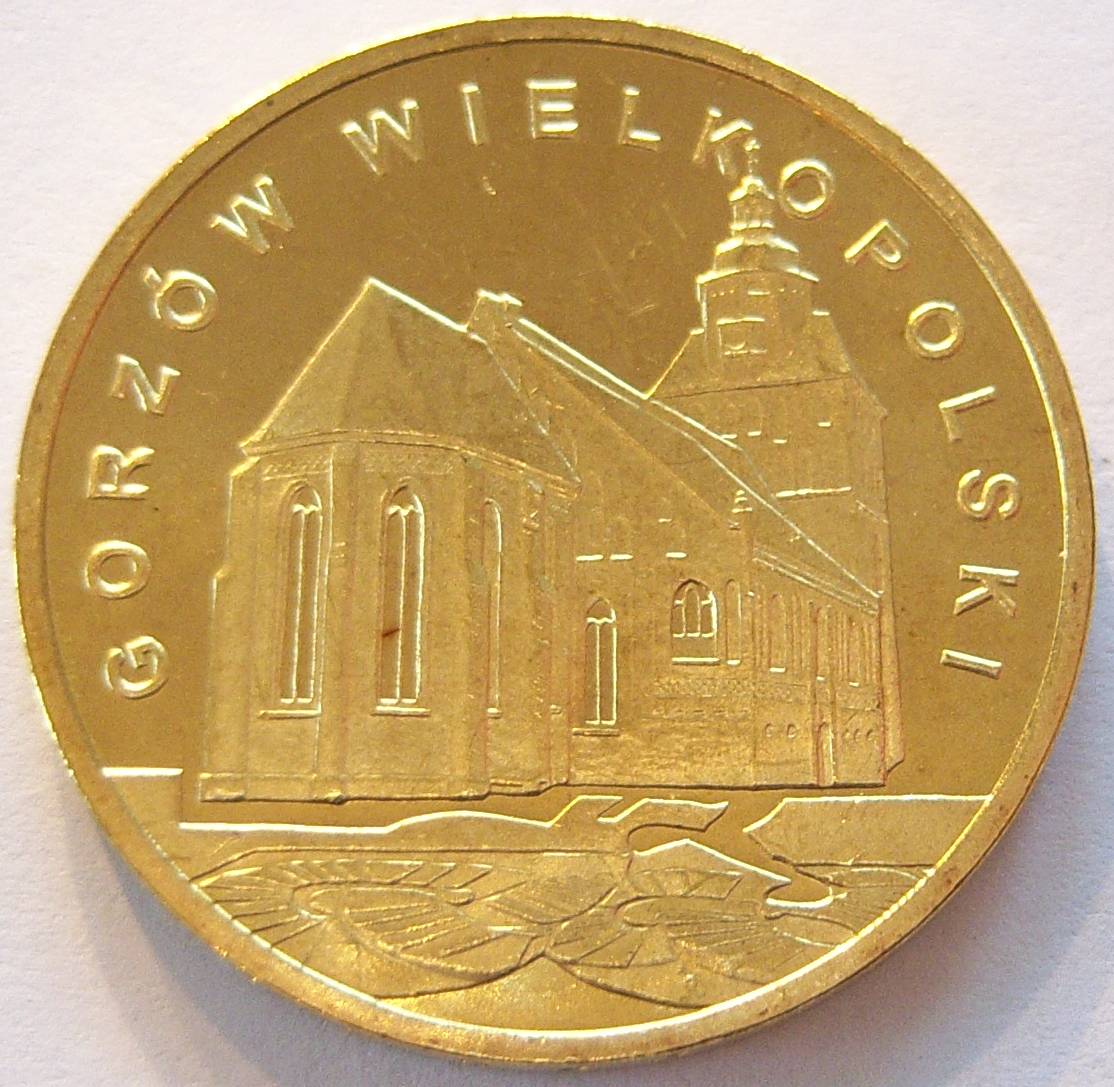  Polen 2 Zloty Zlote 2007 Gorzow Wielkopolski   