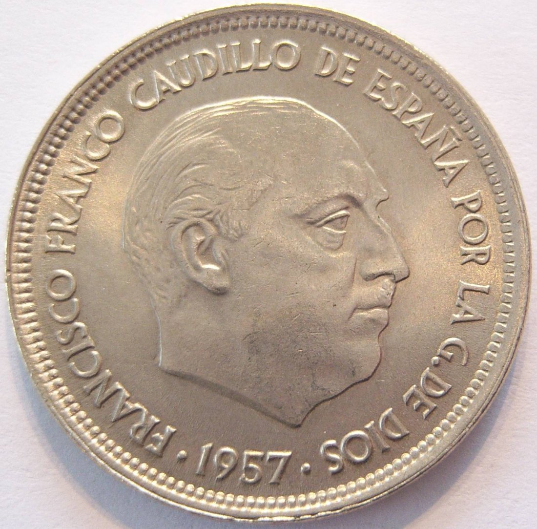  Spanien 50 Pesetas 1957 (58) - 1958   