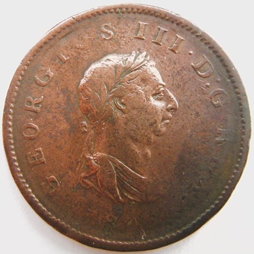  Großbritannien 1/2 Penny 1806   