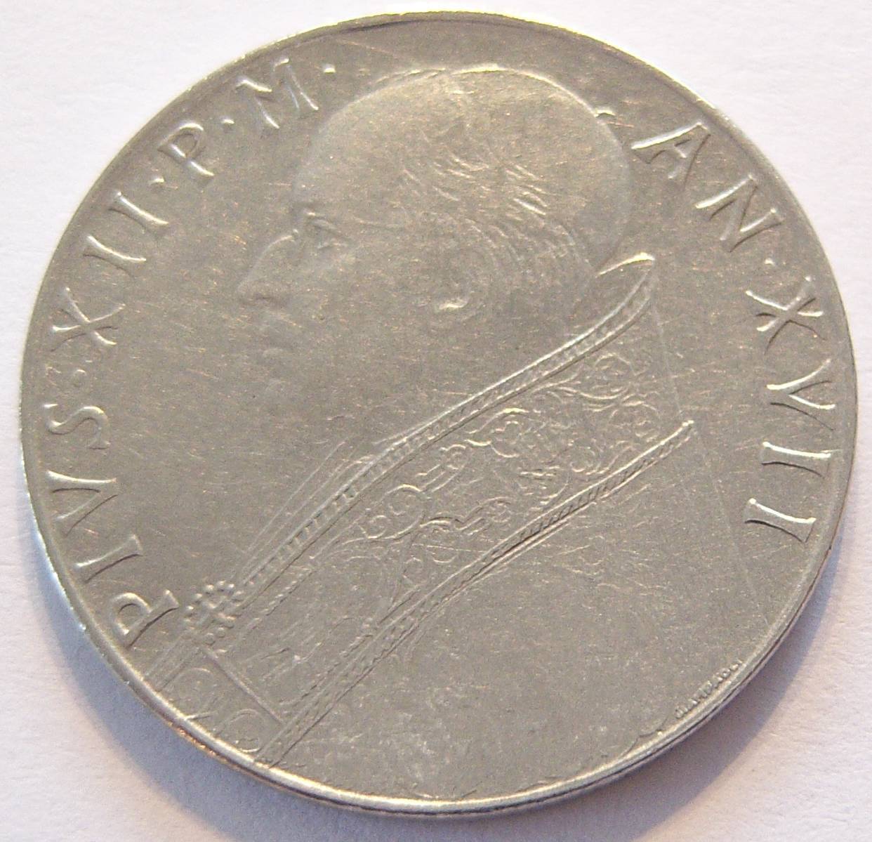  Vatikan 100 Lire 1955   