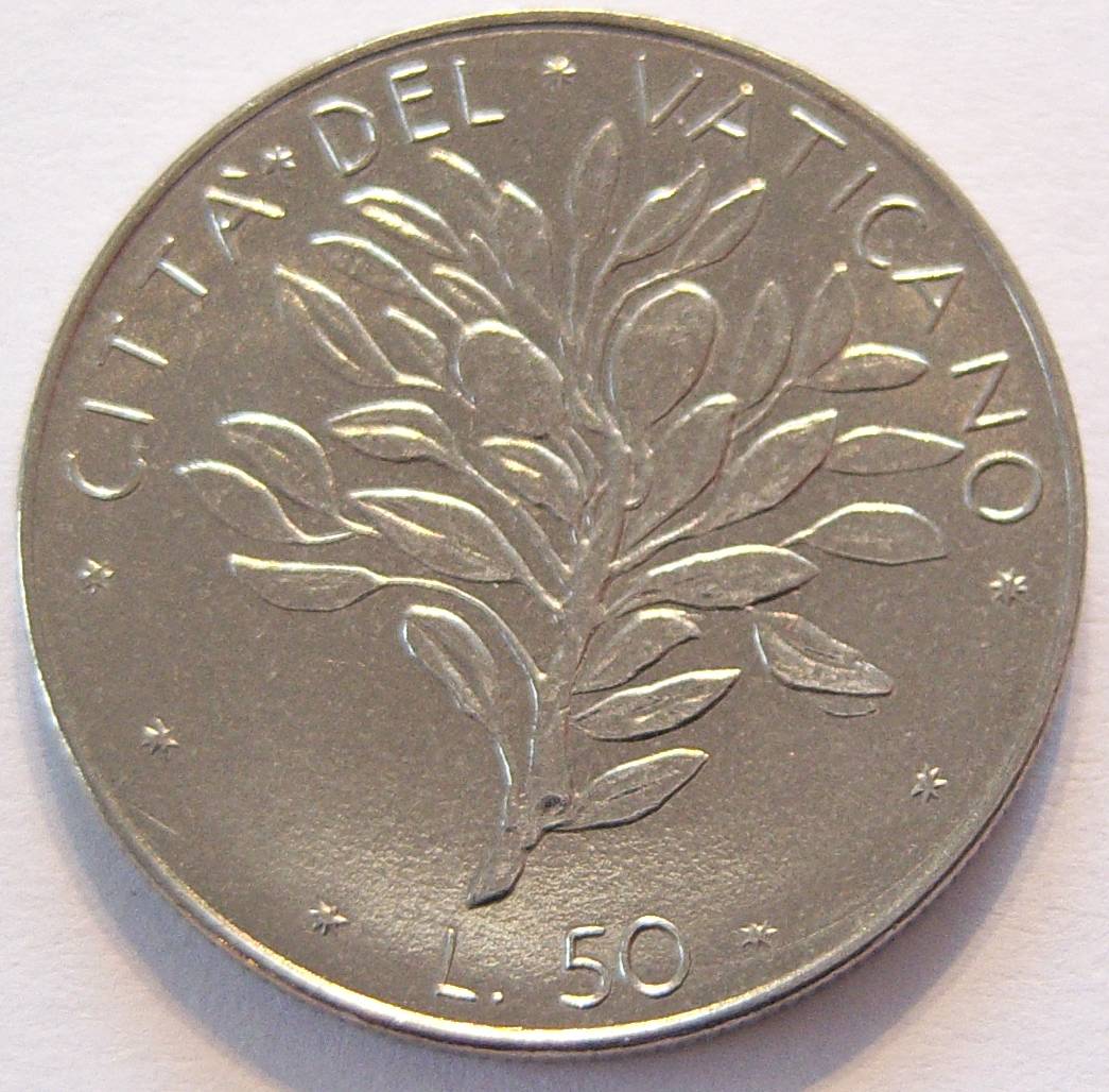  Vatikan 50 Lire 1971   