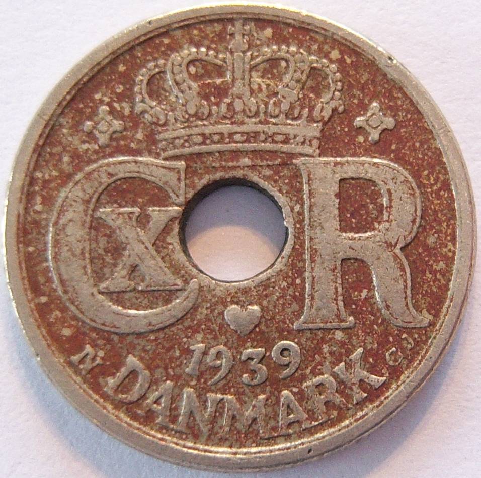  Dänemark 10 Öre 1939   