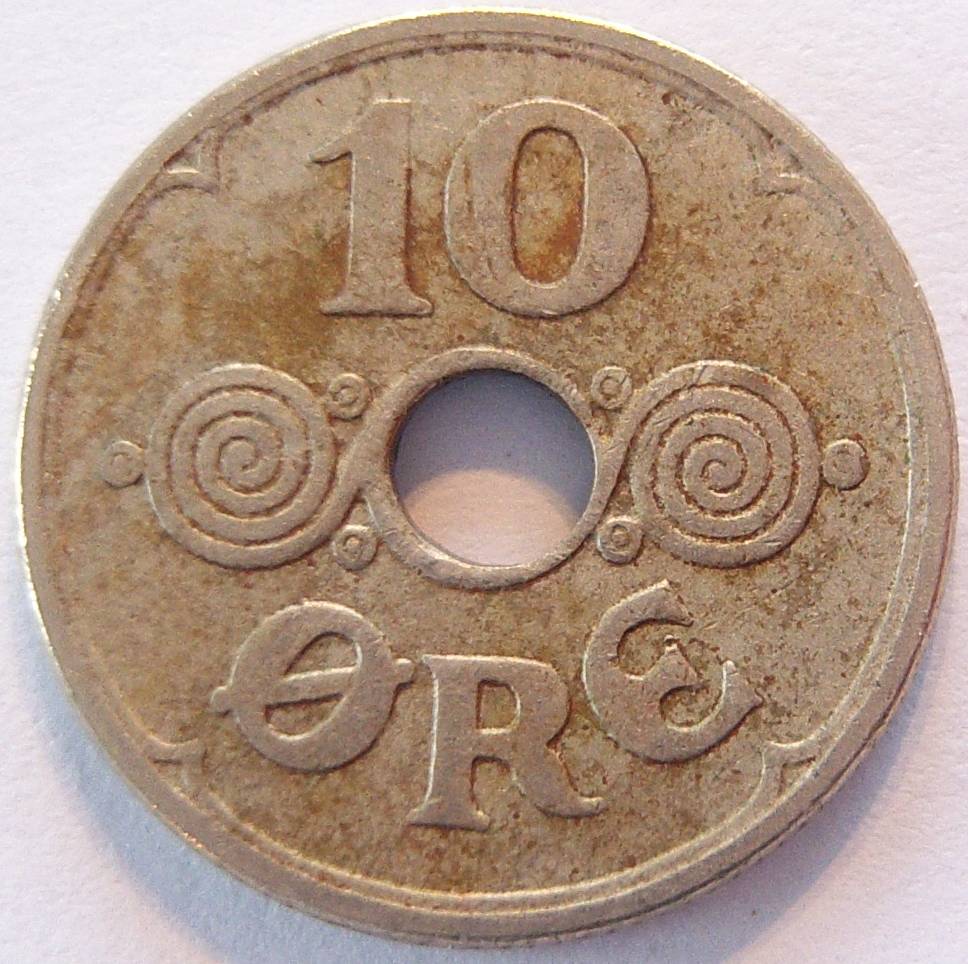  Dänemark 10 Öre 1939   