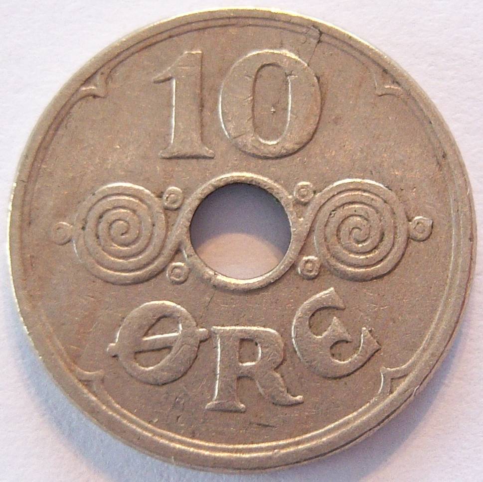  Dänemark 10 Öre 1940   