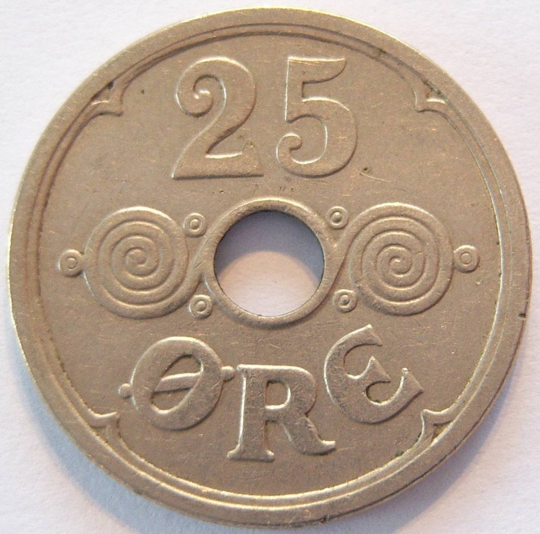  Dänemark 25 Öre 1938   