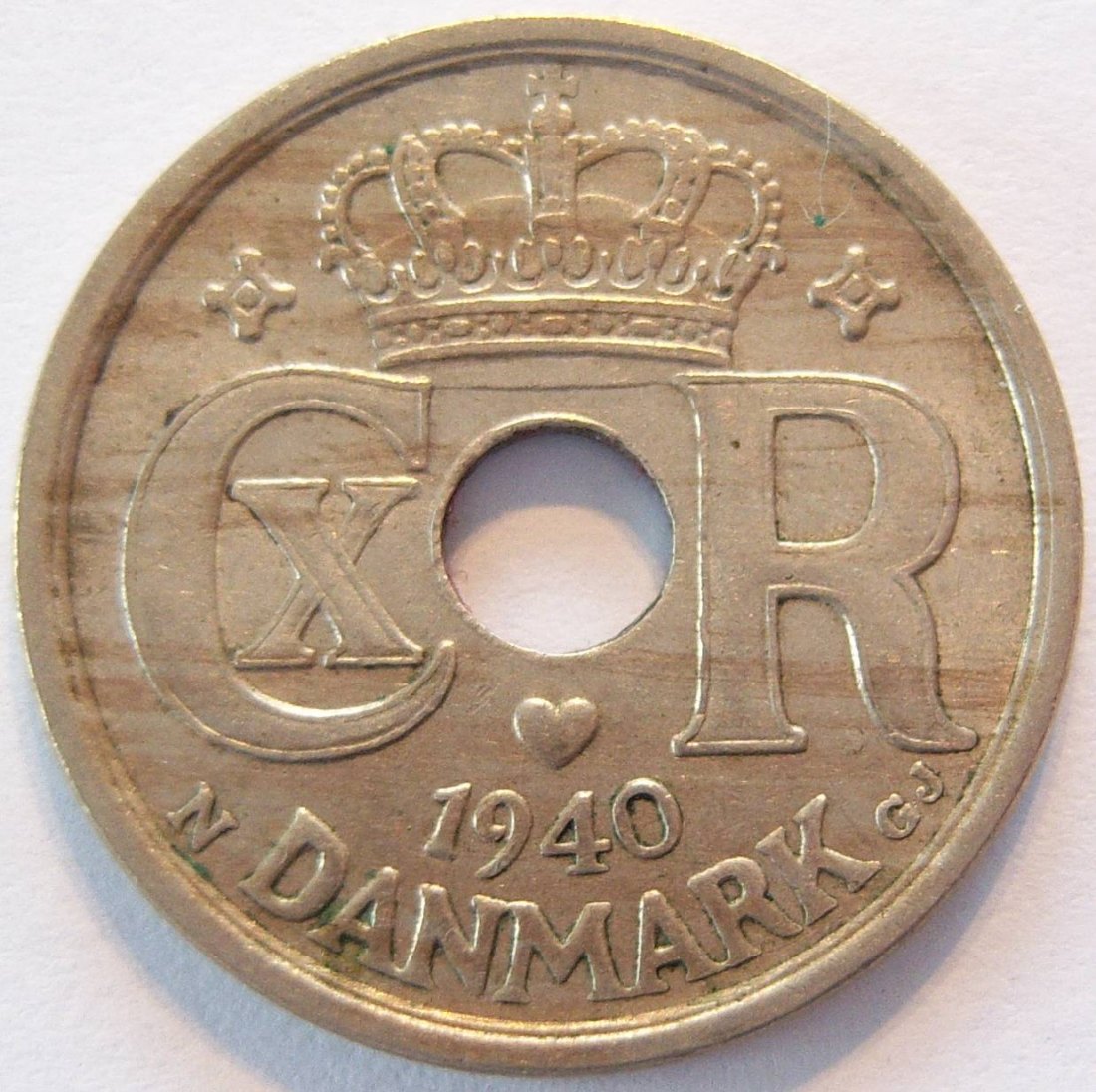  Dänemark 25 Öre 1940   