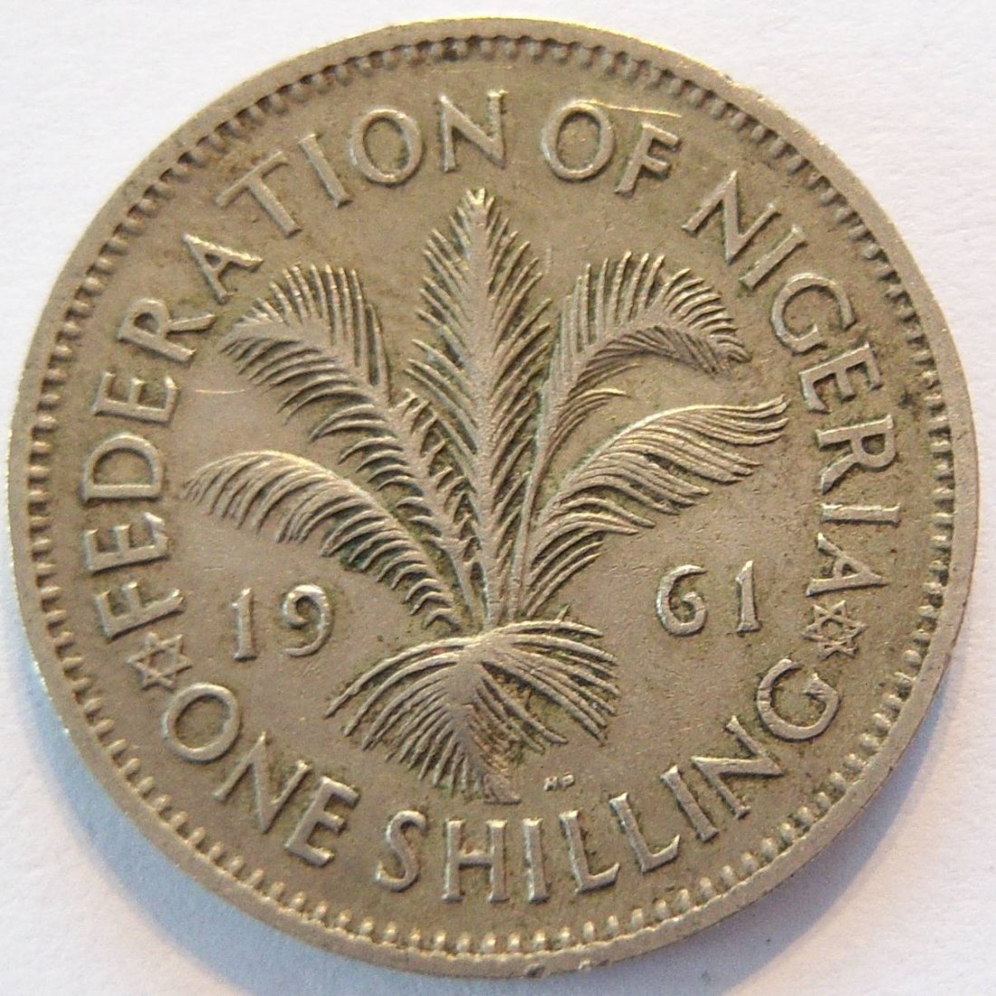  Nigeria 1 One Shilling 1961   