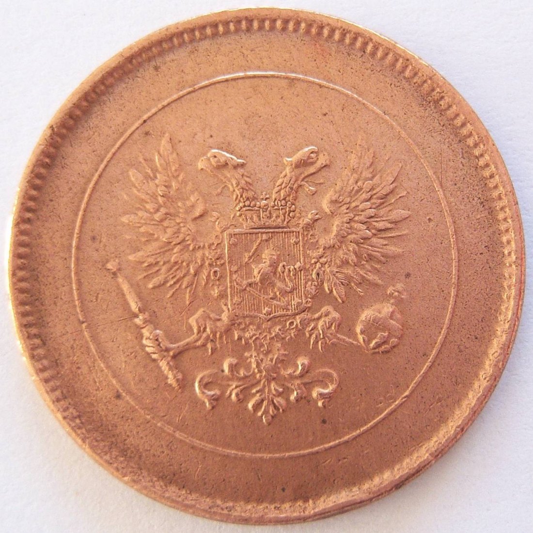  Finnland 5 Penniä 1917   