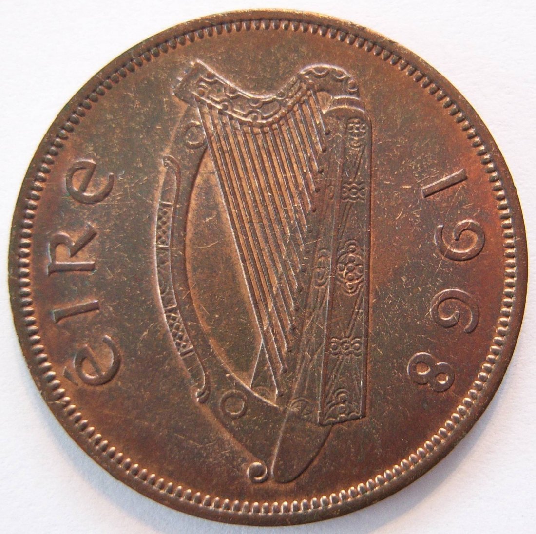  IRLAND IRELAND 1 One Penny 1968   