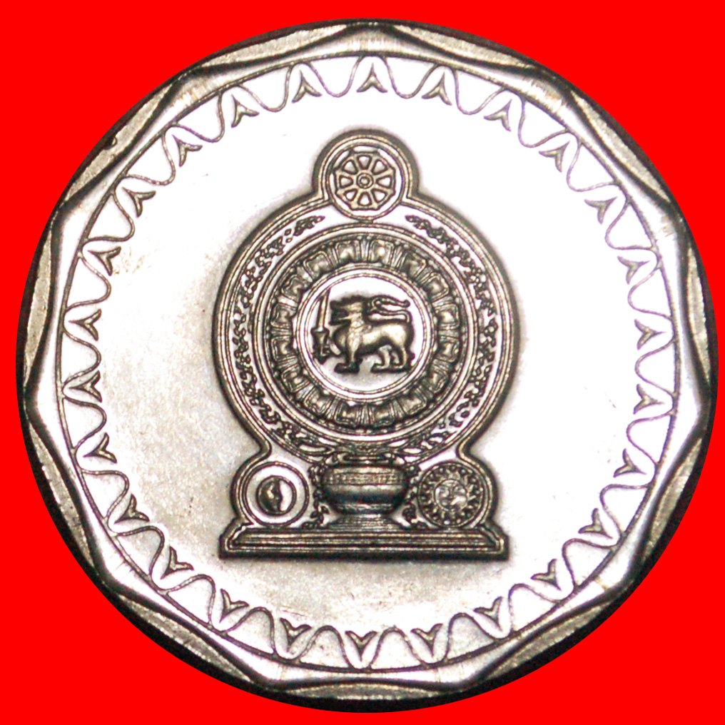  · 11-SIDE SHAPE: SRI LANKA ★  10 RUPEES 2011! LOW START ★ NO RESERVE!   