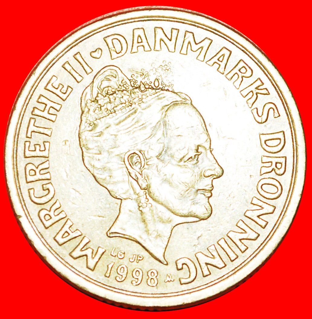  · THE 3rd EFFIGY (1994-1999): DENMARK ★ 20 KRONER 1998 TO BE PUBLISHED! LOW START ★ NO RESERVE!   
