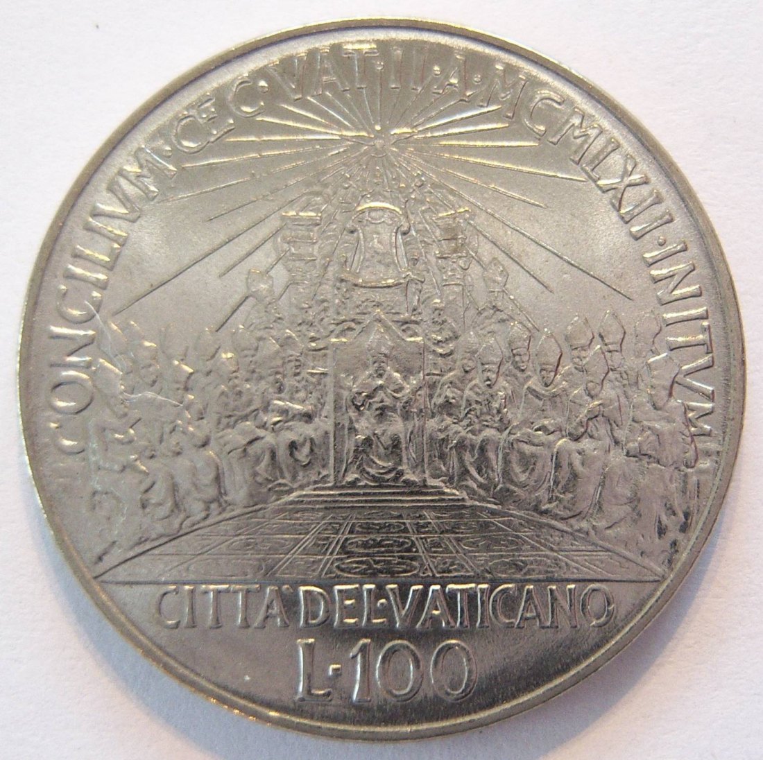  Vatikan 100 Lire 1962   