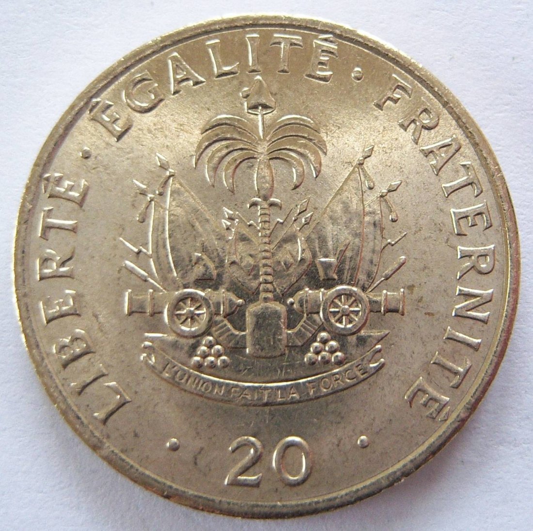  Haiti 20 Centimes 1991   