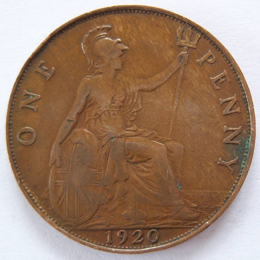  Grossbritannien One 1 Penny 1920   