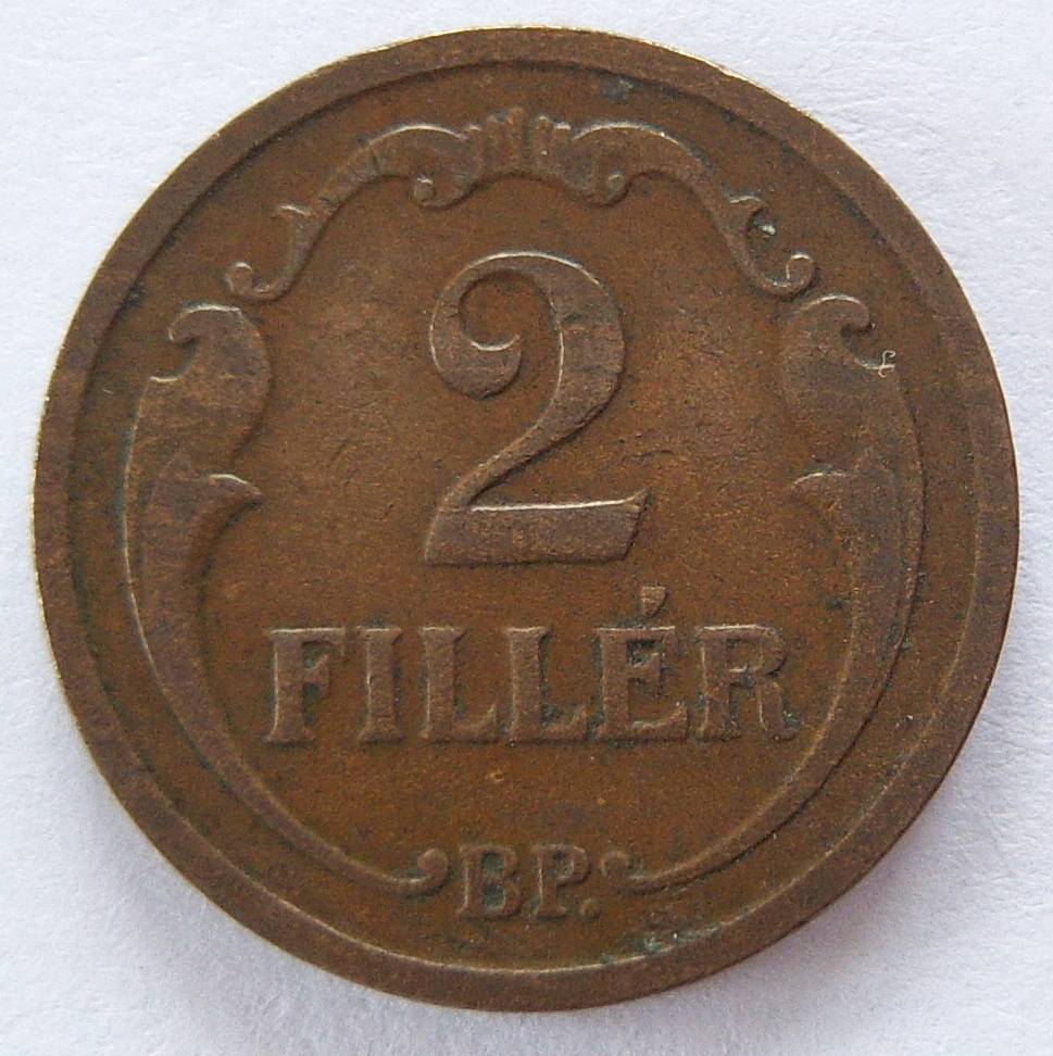  Ungarn 2 Filler 1931   