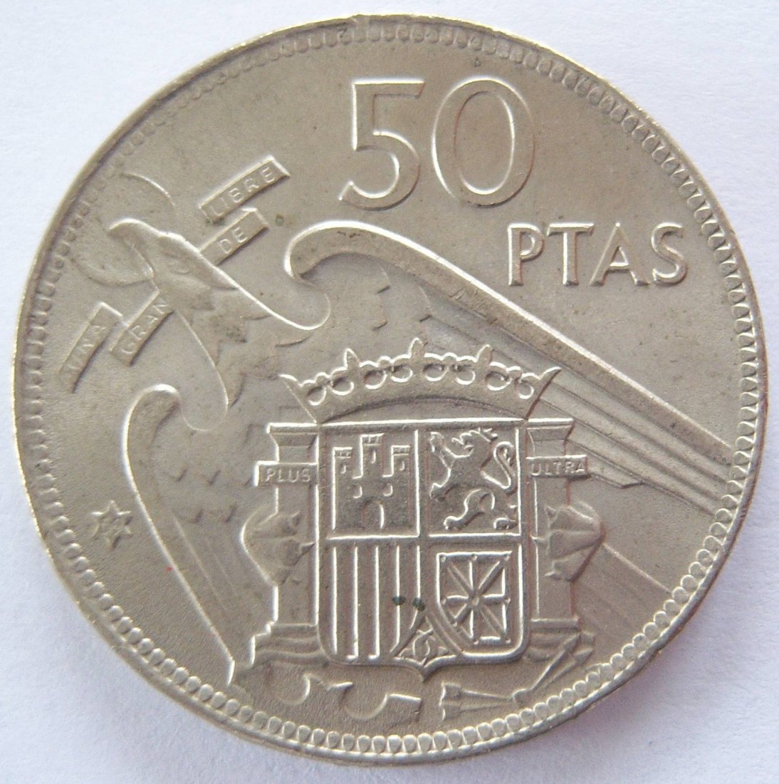  Spanien 50 Pesetas 1957 (59) - 1959   
