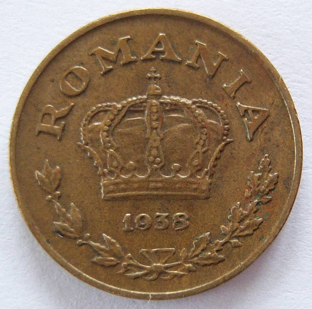  Rumänien 1 Leu 1938   