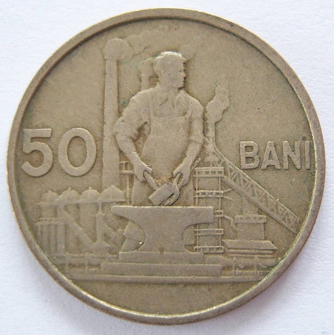  RUMÄNIEN ROMANIA 50 Bani 1955   