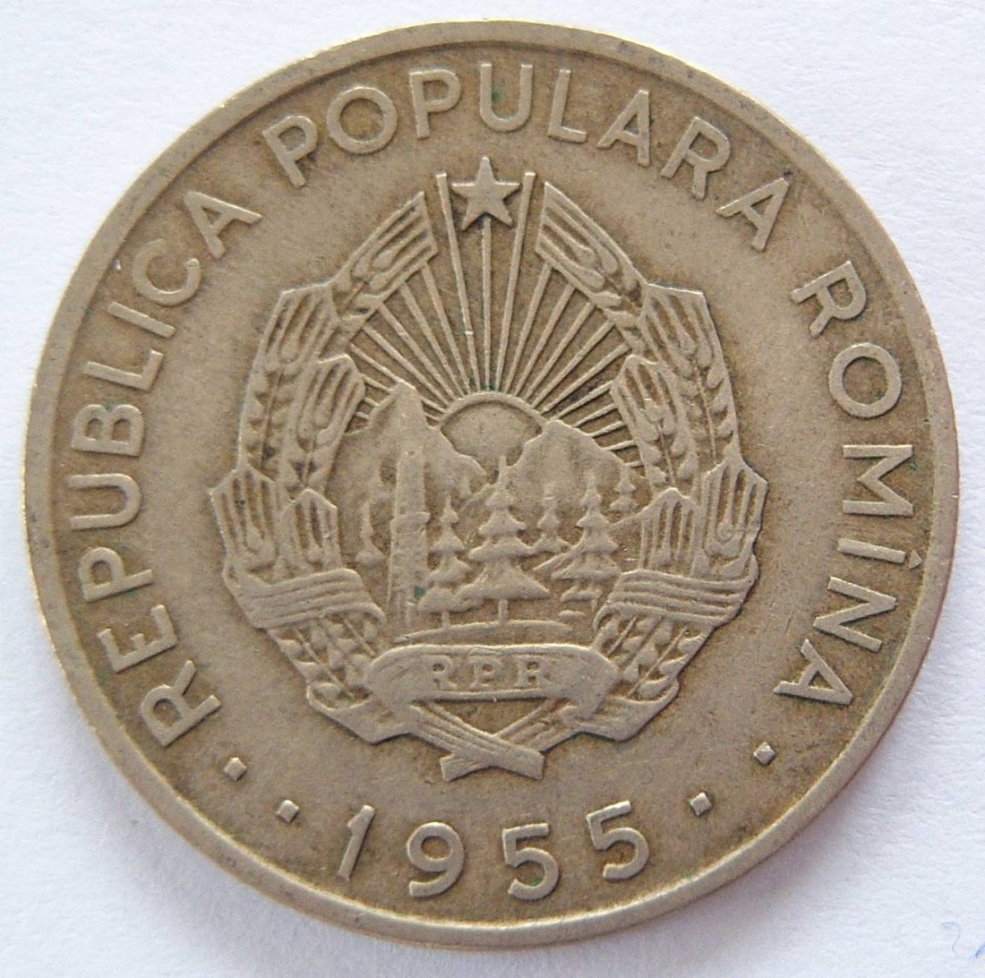  RUMÄNIEN ROMANIA 50 Bani 1955   