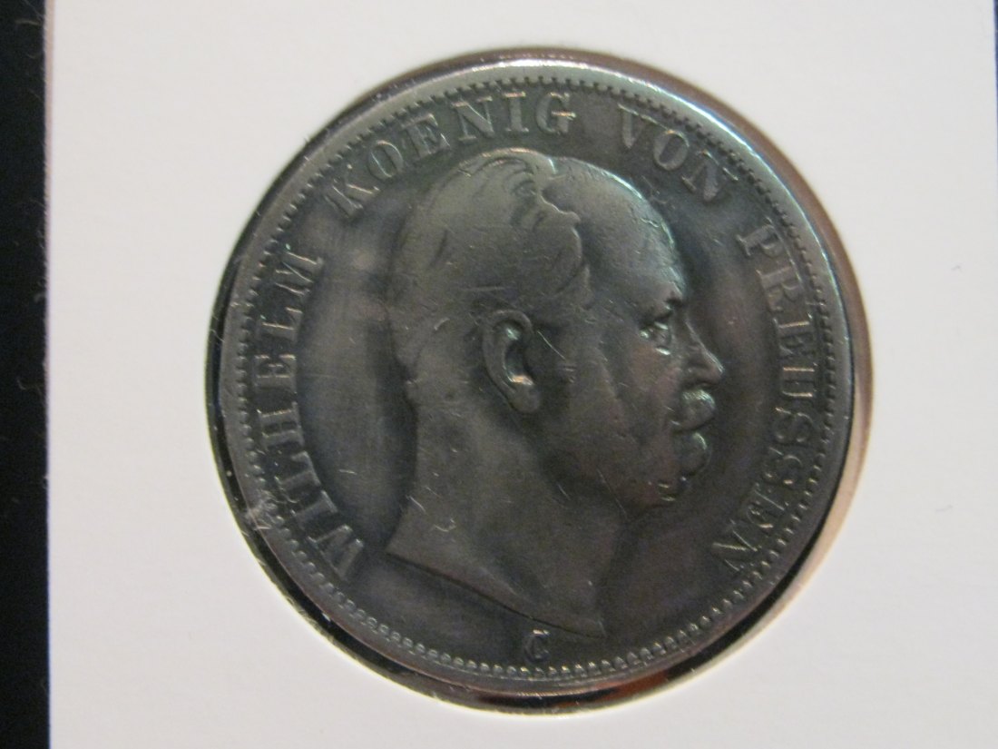 GERMANY 1 THALER 1870 PRUSSIA.GRADE-PLEASE SEE PHOTOS.