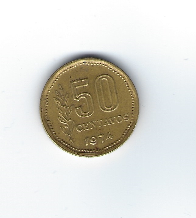  Argentinien 50 Centavos 1974   