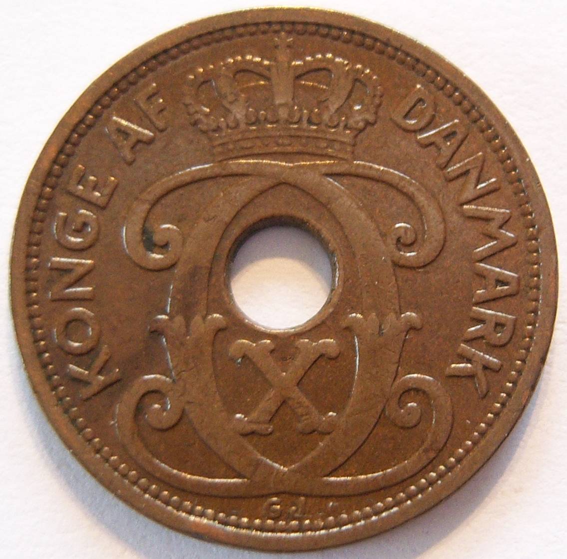  Dänemark 2 Öre 1927   